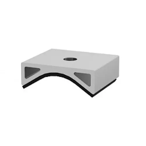 [BASE-TIN-1H] Corrugated Roof Base (1 hole)