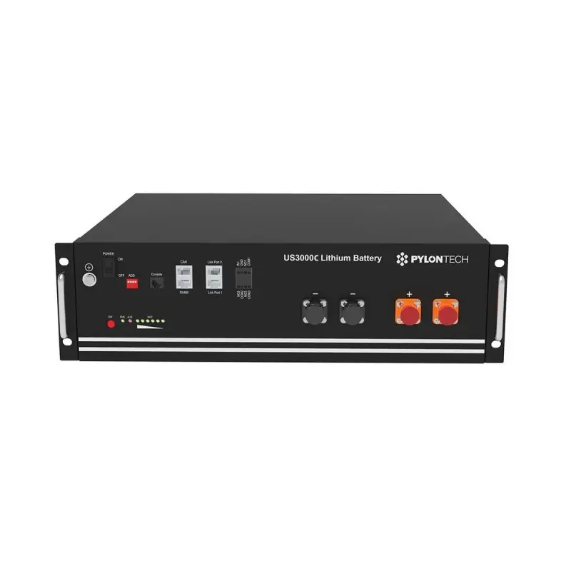 Pylontech 4.8kWh LiFePO4 Battery, 48V, 100Ah