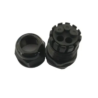 5 Hole Cable Gland with 2 Inserts