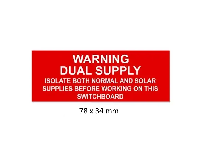 Dual Supply