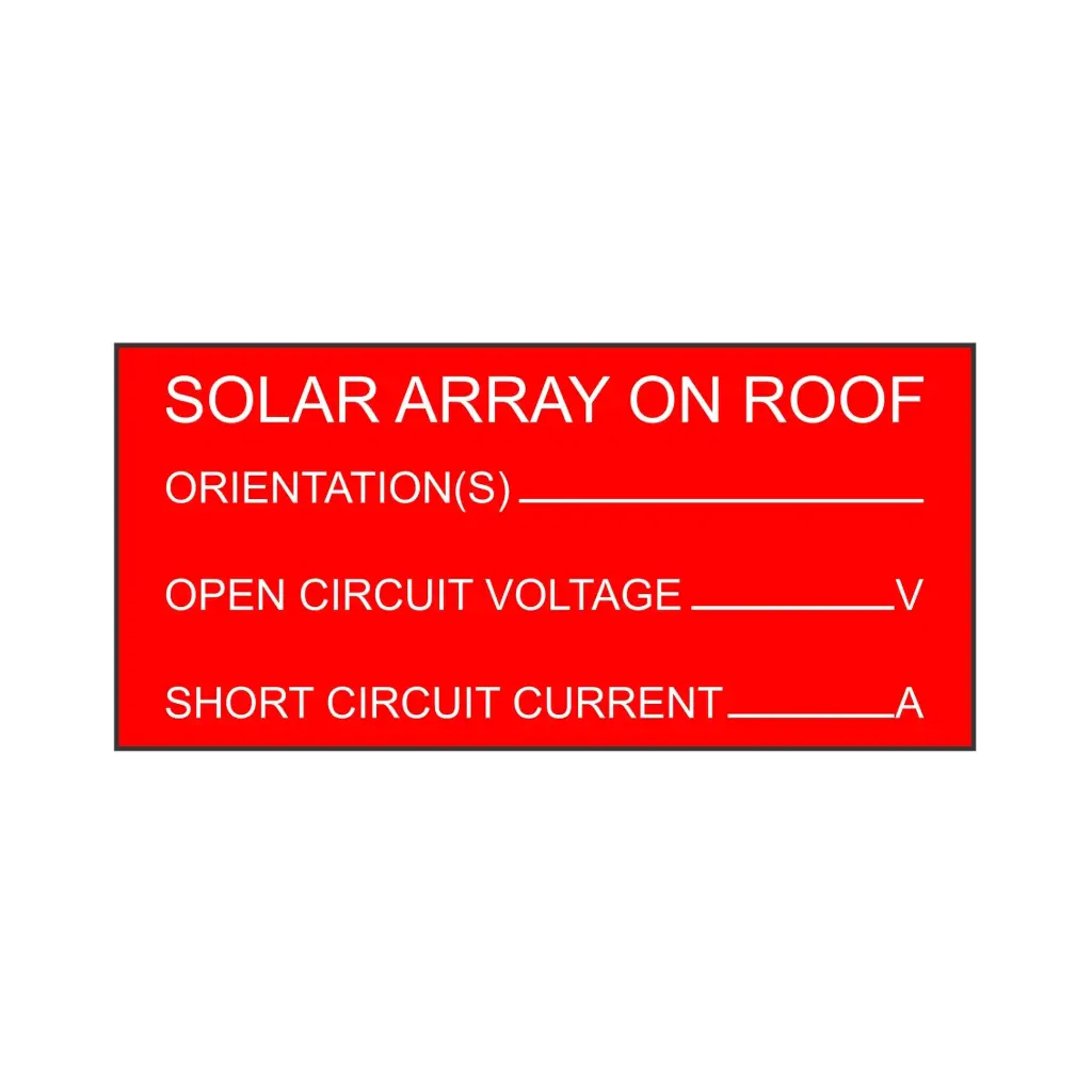 Solar Array on Roof