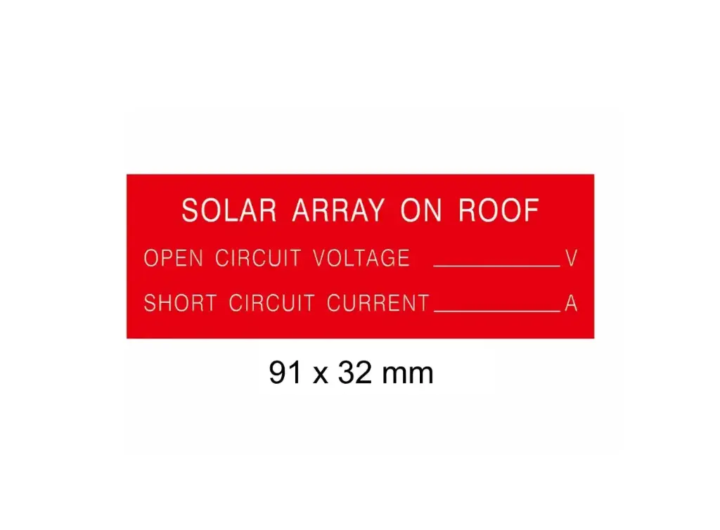 Solar Array on Roof