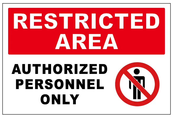 Restricted Area