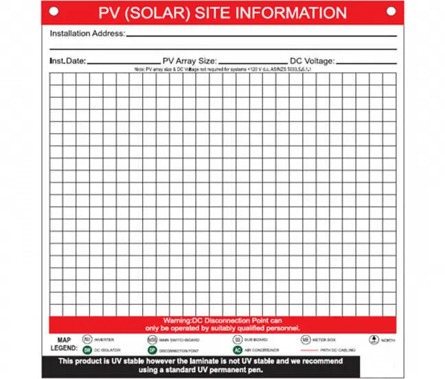 Solar Site Plan