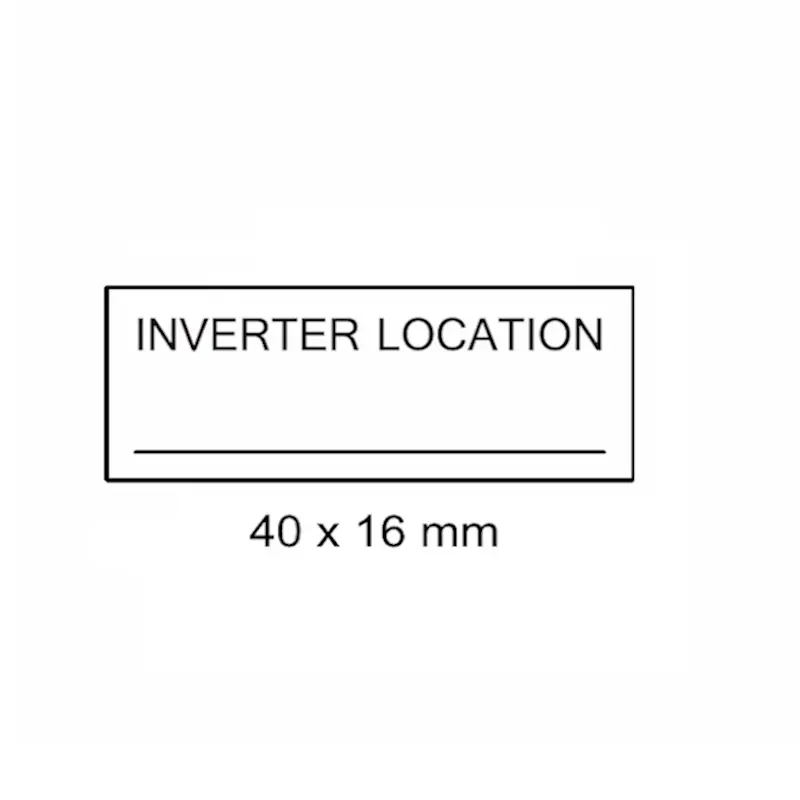 Inverter Location