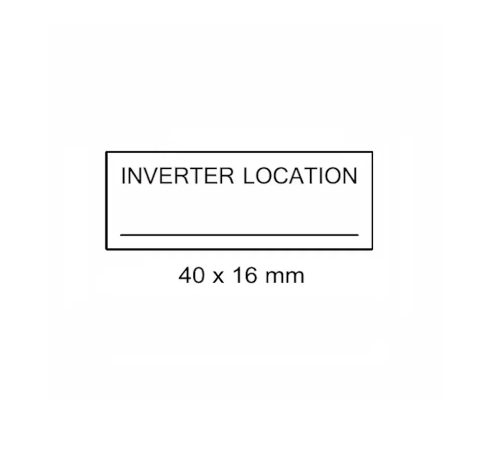 Inverter Location