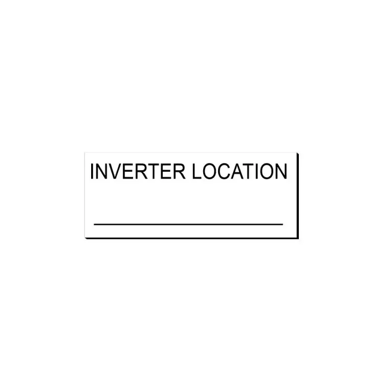 Inverter Location