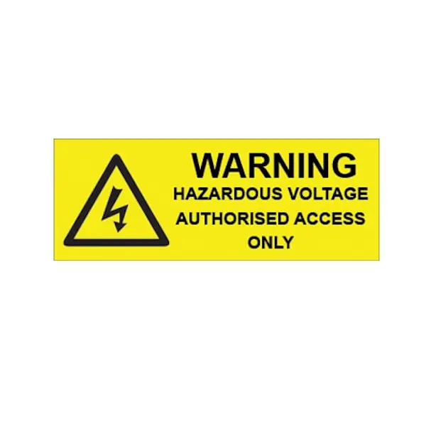 Hazardous DC Voltage