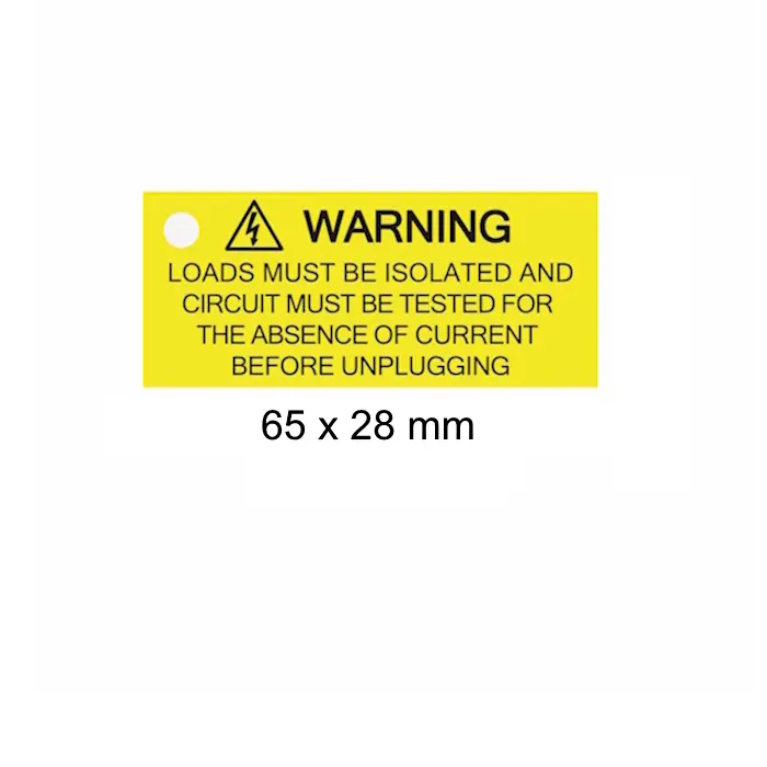 Loads Must be Isolated