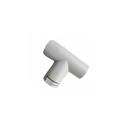 [PVC-TEE-DRAIN-F] Drain Tee with Fixed Drain, 25mm