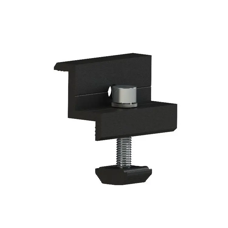 Black Titan Adjustable End Clamp 30/35mm
