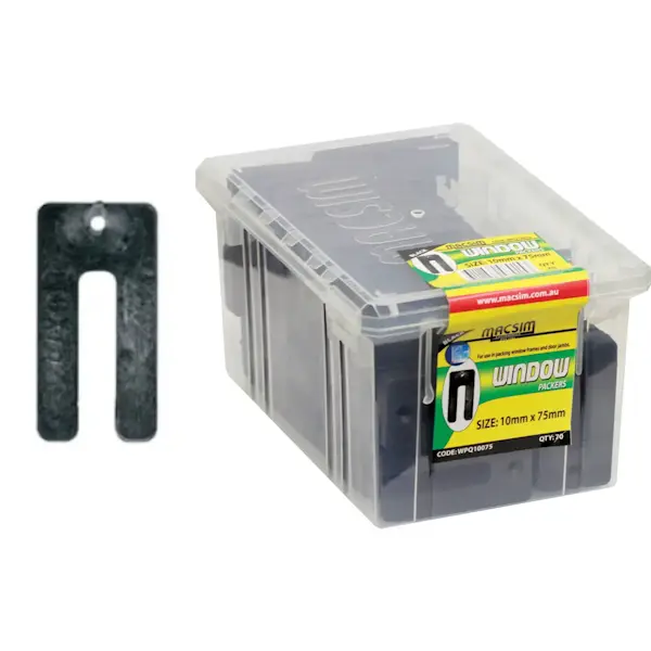 Window Packer, 10 x 75 x 35mm