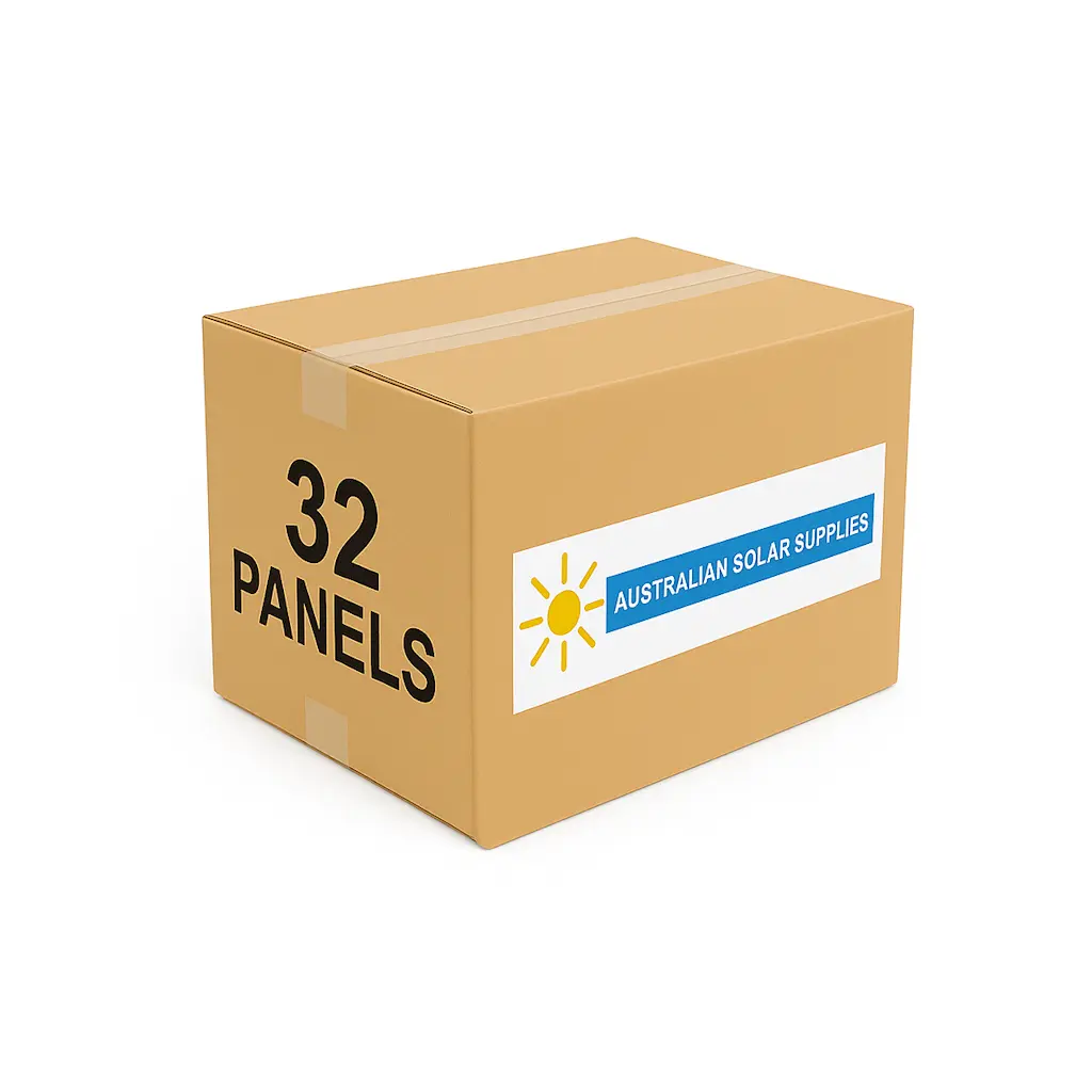 Black Universal Clamp Clenergy Flat Roof Kit for 32 Panels