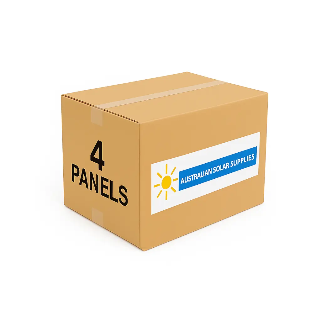 [CMKIT-TINAB-4-U] All Black Clenergy Tin Roof Kit for 4 Panels