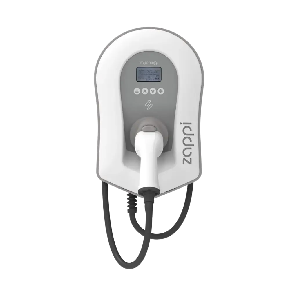 [EV-ZAP-T-W] Zappi EV Charger Multiphase, Tethered  (White)