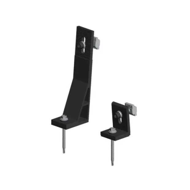 [CMTILT-SET-L5-B] Black Clenergy L-Profile 5º Tilt Leg