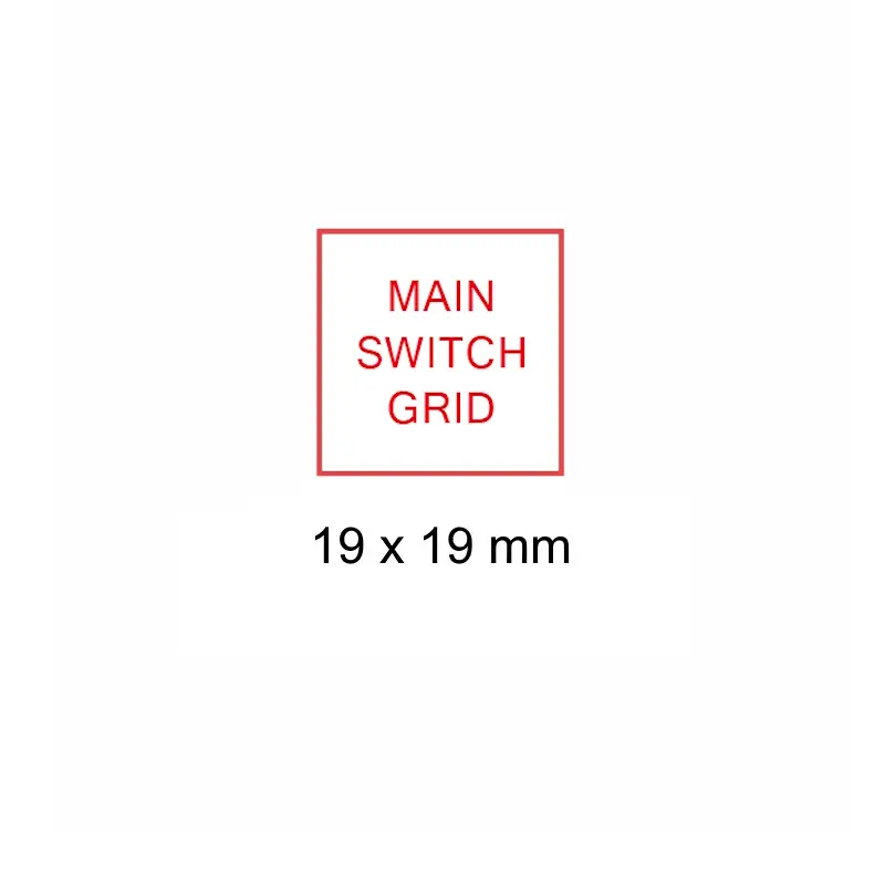 Main Switch Grid