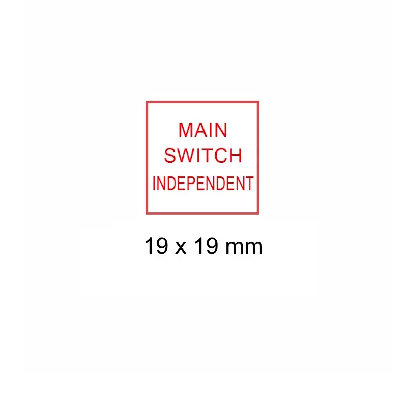 [LAB-WR-MS-IND] Main Switch Independent
