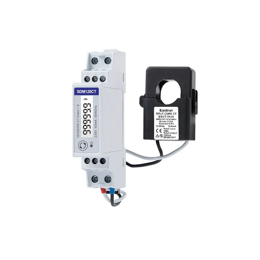 [ISOL-SM-1] Solis Smart Meter SDM120CT 100mA 1P Multifunction DIN Rail