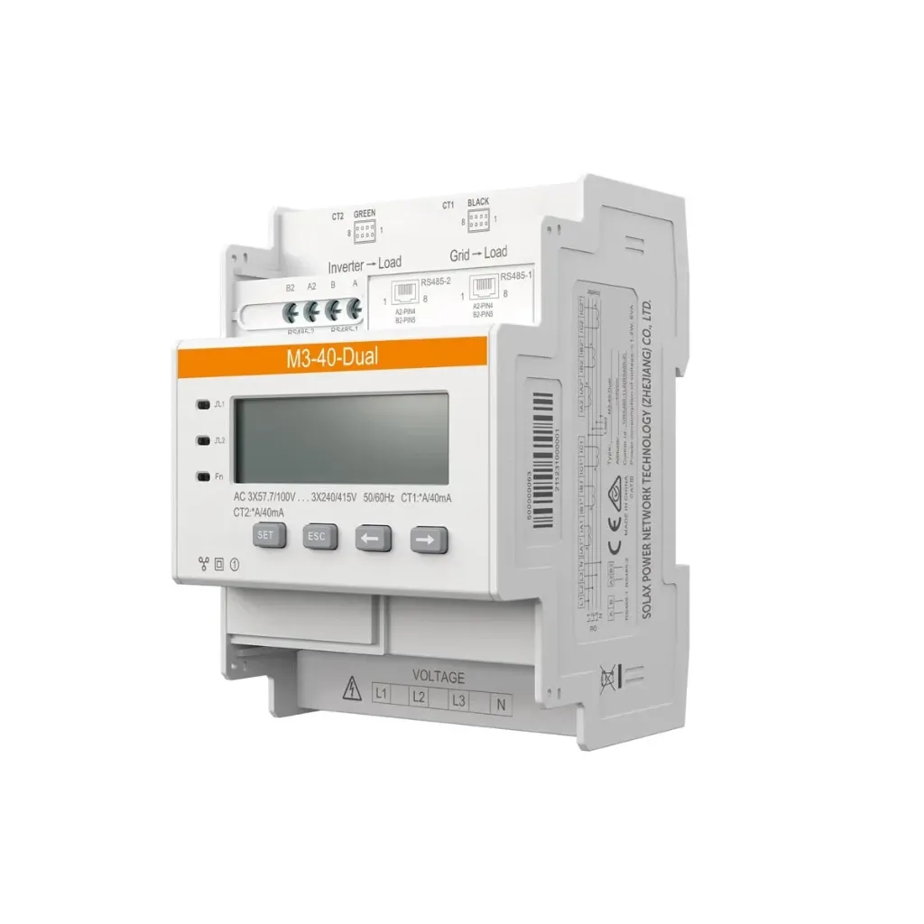 SolaX Smart Meter M3-40-Dual, 3 Phase