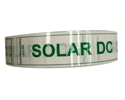 [LAB-500] "SOLAR DC" Sticker Tape