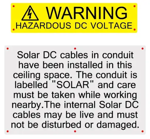 [LAB-CEILING] Ceiling Label