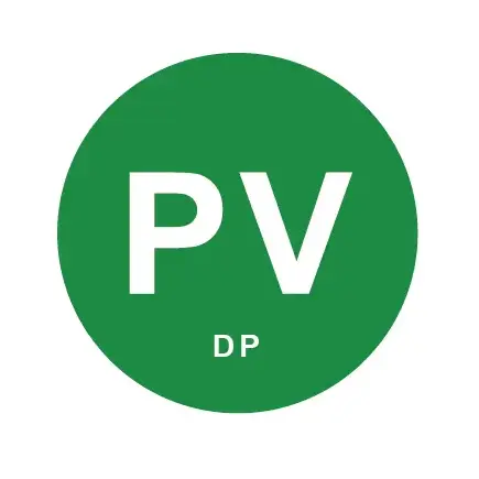 [LAB-G-PV-DP] "PV" Label (DP)