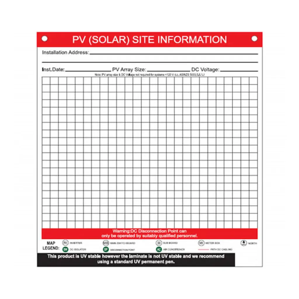 Solar Site Plan | Australian Solar Supplies Pty Ltd