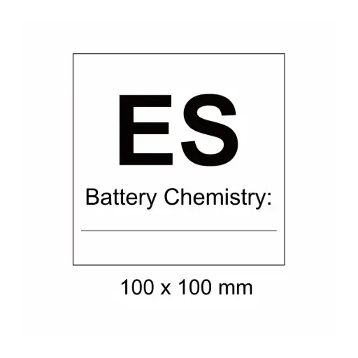 [LAB-W-ES] ES Battery Chemistry