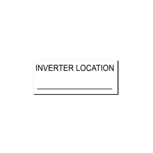 [LAB-W-IL] Inverter Location