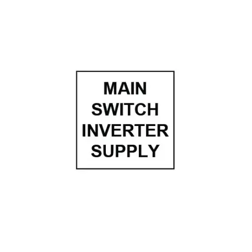 [LAB-W-IS] Main Switch Inverter Supply
