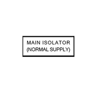 [LAB-W-NS] Main Isolator Normal Supply