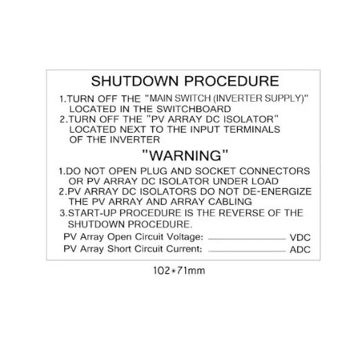[LAB-W-SD] Shutdown Procedure