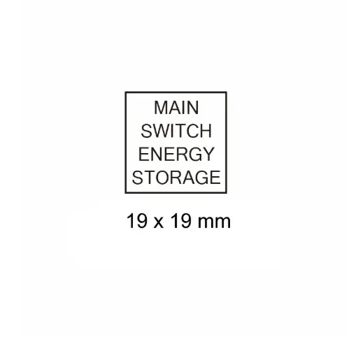 [LAB-W-STORAGE] Main Switch Energy Storage