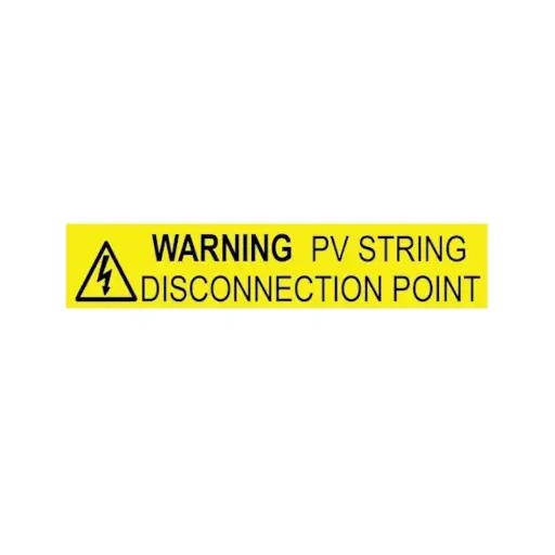 [LAB-Y-DP] PV String Disconnection Point