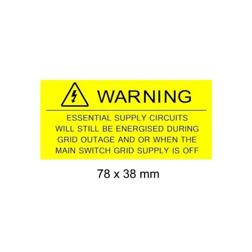 [LAB-Y-ESC] Essential Supply Circuits