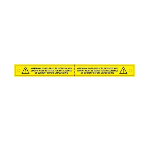 [LAB-Y-LOADS-STK] Loads Must be Isolated (Sticker)