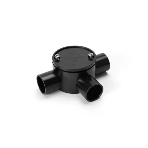 [PVC-3WAY-B] Black 3-Way