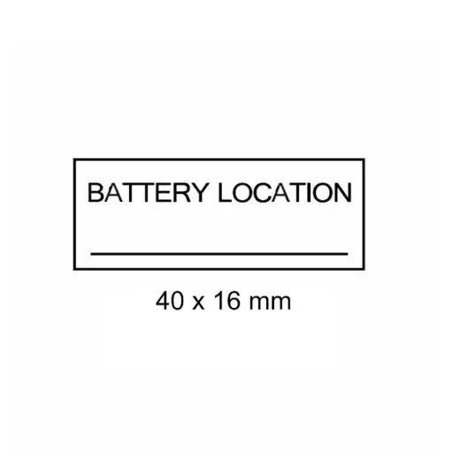 [LAB-W-BL] Battery Location