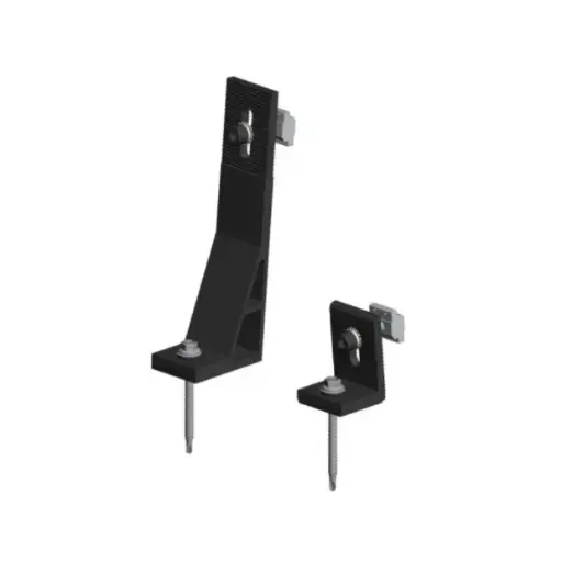 [CMTILT-SET-L5-B] Black Clenergy L-Profile 5º Tilt Leg