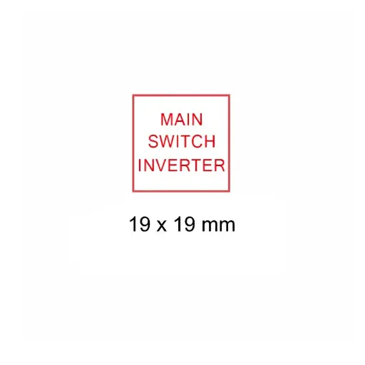 [LAB-WR-MS-I] Main Switch Inverter